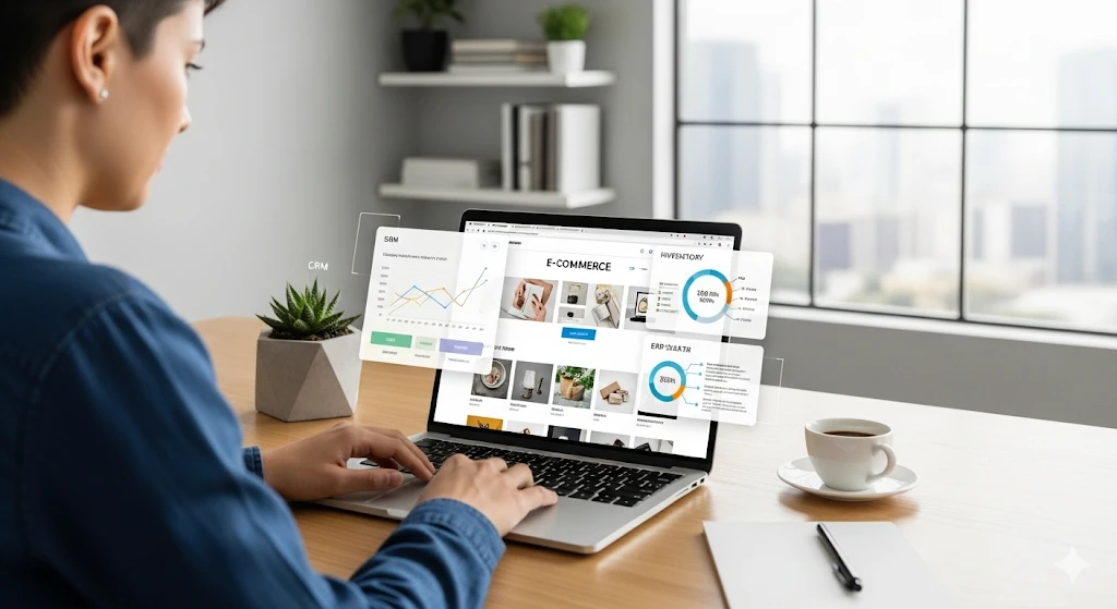 איך חנות אונליין טובה מחברת בין CRM, ERP ואוטומציה – ומניעה מכירות